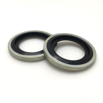 China Manufacture Rubber Metal Bonded Sealing Washer self-centering bonded gasket